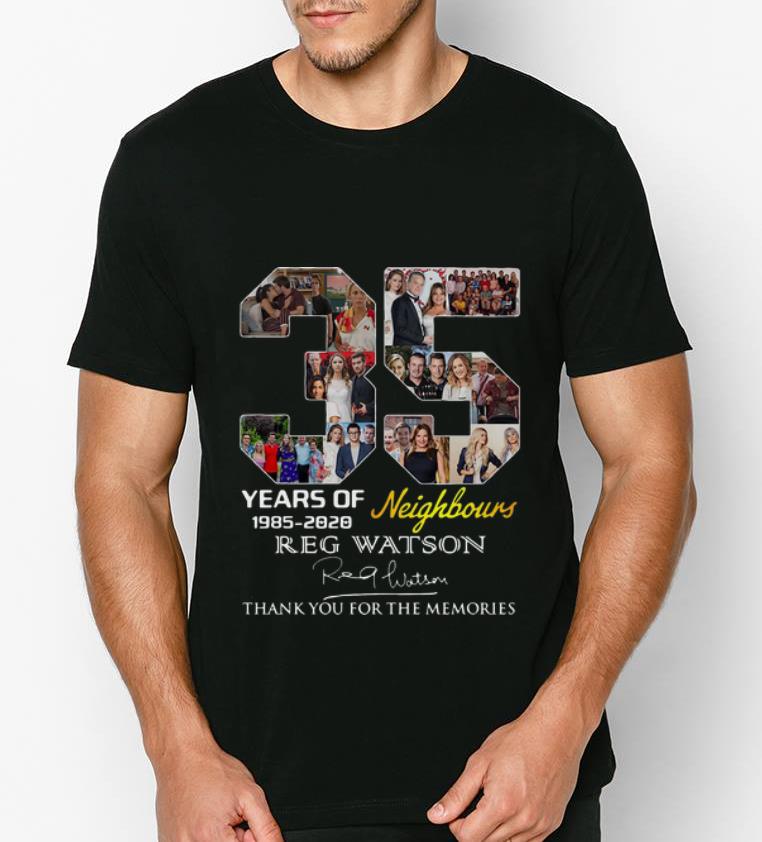 Premium 35 Years Of Neighbours Reg Watson Signature shirt 4 - Premium 35 Years Of Neighbours Reg Watson Signature shirt