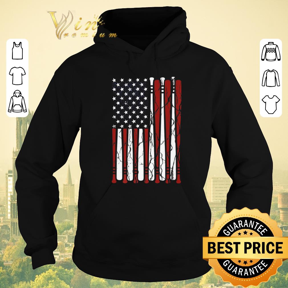Premium American Flag baseball bat 4th Of July shirt sweater 4 - Premium American Flag baseball bat 4th Of July shirt sweater