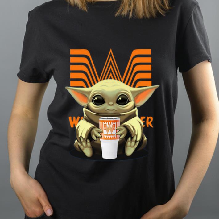 Premium Baby Yoda Hug Whataburger shirt 4 - Premium Baby Yoda Hug Whataburger shirt