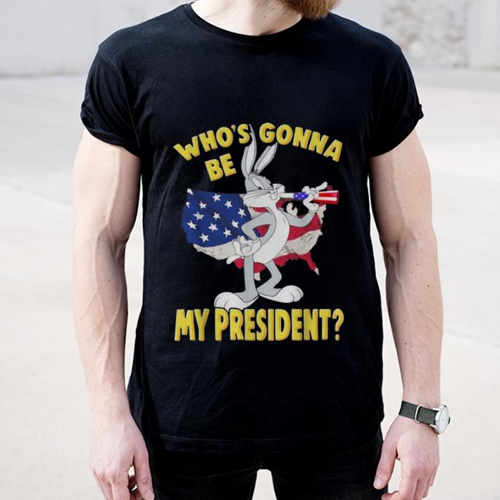 Premium Bugs Bunny Who s Gonna Be My President America Flag shirt 4 - Premium Bugs Bunny Who’s Gonna Be My President America Flag shirt