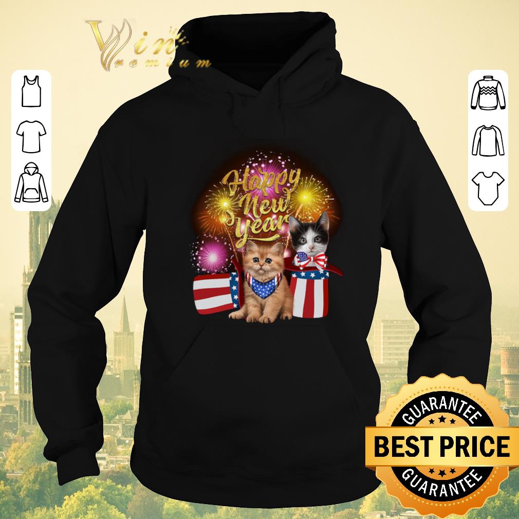 Premium Cats Happy New Year Fireworks shirt sweater 4 - Premium Cats Happy New Year Fireworks shirt sweater