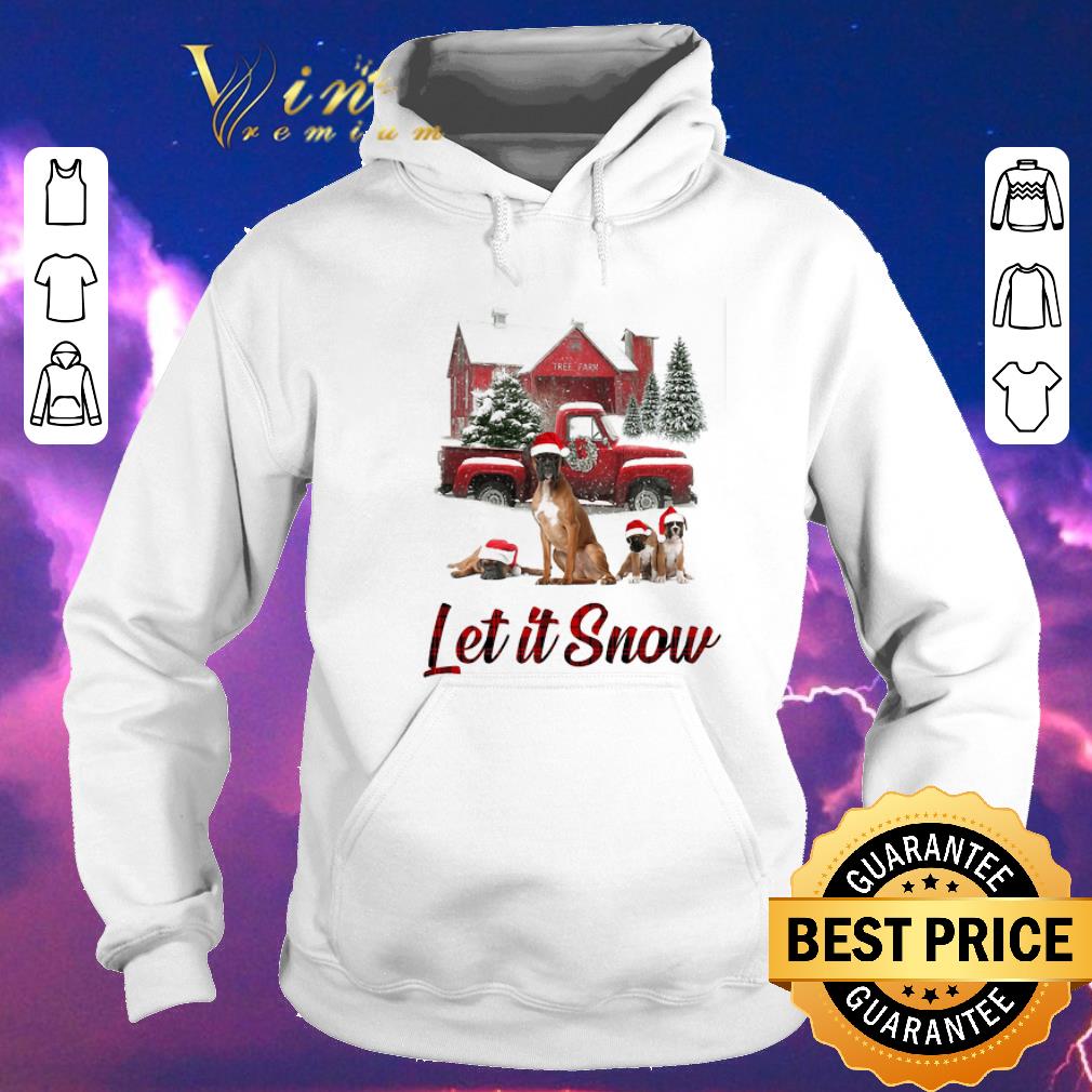 Premium Christmas Santa Boxer Let It Snow shirt Premium Christmas Santa Boxer Let It Snow shirt 4 - Premium Christmas Santa Boxer Let It Snow shirt
