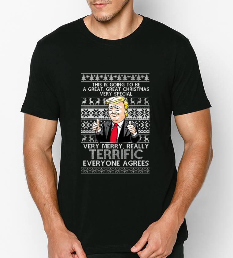 Premium Donal Trump Very Merry Really Terrific Everyone Agrees Ugly Christmas shirt 4 - Premium Donal Trump Very Merry Really Terrific Everyone Agrees Ugly Christmas shirt