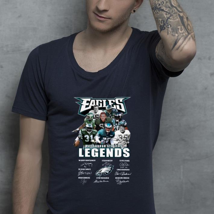 Premium Eagles Pittsburgh Steelers Legends Players Signatures shirt 4 - Premium Eagles Pittsburgh Steelers Legends Players Signatures shirt