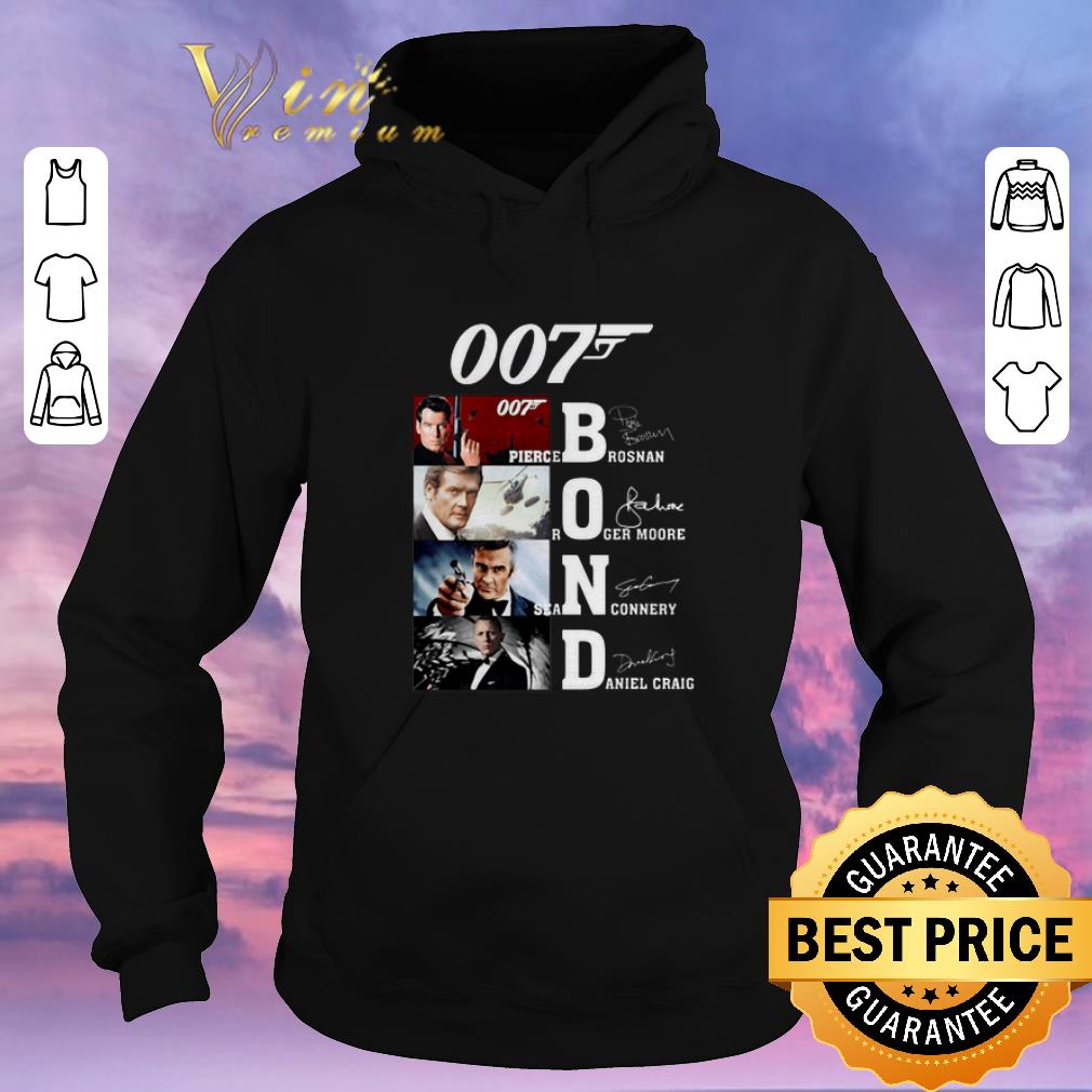 Premium Signatures 007 James Bond Pierce Brosnan Roger Moore shirt Premium Signatures 007 James Bond Pierce Brosnan Roger Moore shirt 4 - Premium Signatures 007 James Bond Pierce Brosnan Roger Moore shirt