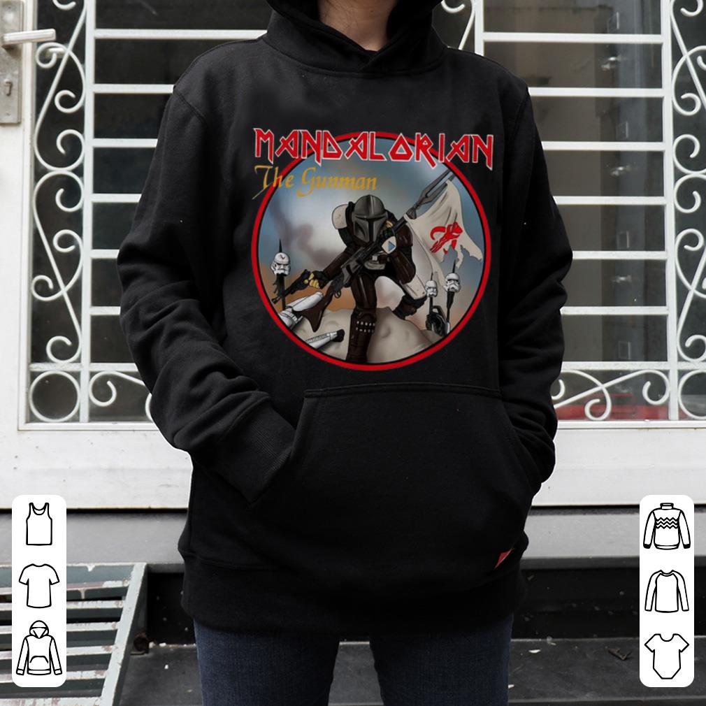 Premium The Iron Maiden Mandalorian The Gunman shirt 4 - Premium The Iron Maiden Mandalorian The Gunman shirt