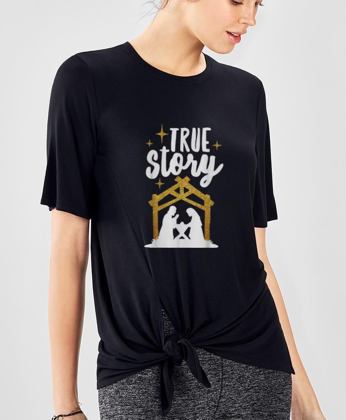 Premium True Story Christians Christmas shirt 4 - Premium True Story Christians Christmas shirt