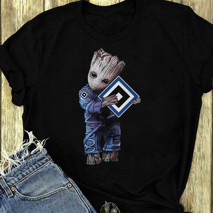 Pretty Baby Groot hug Hamburger SV shirt 4 - Pretty Baby Groot hug Hamburger SV shirt
