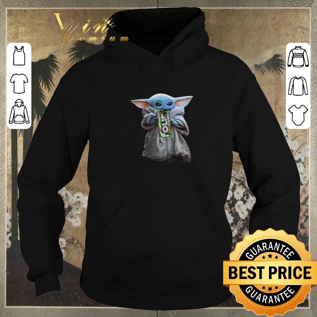 Pretty Baby Yoda Hold Four Loko Mandalorian shirt sweater 4 - Pretty Baby Yoda Hold Four Loko Mandalorian shirt sweater