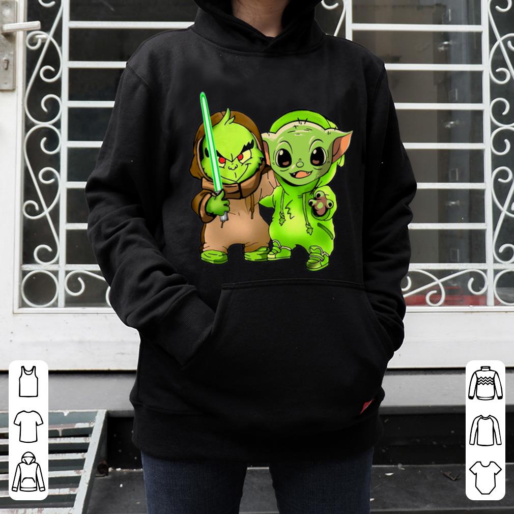 Pretty Baby Yoda and Baby Grinch shirt 4 - Pretty Baby Yoda and Baby Grinch shirt