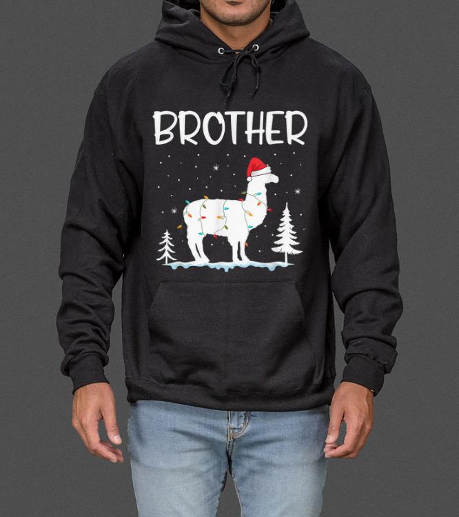 Pretty Brother Llama Christmas Funny Matching Family Pajama Gift sweater 4 - Pretty Brother Llama Christmas Funny Matching Family Pajama Gift sweater