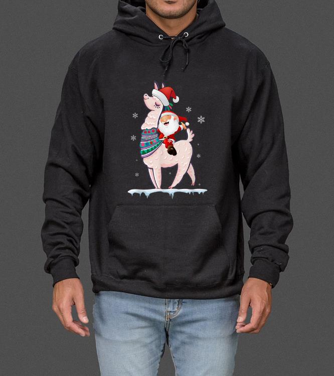 Pretty Christmas Llama Santa Hat Ugly Xmas Tree Alpaca sweater 4 - Pretty Christmas Llama Santa Hat Ugly Xmas Tree Alpaca sweater