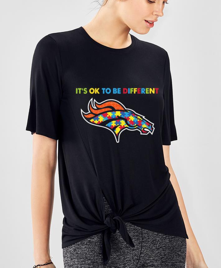 Pretty It s Ok To Be Different Denver Broncos Autism shirt 4 - Pretty It’s Ok To Be Different Denver Broncos Autism shirt