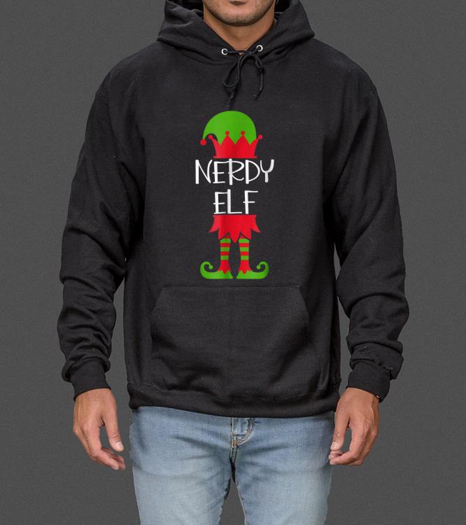 Pretty Nerdy Elf Matching Family Group Christmas Funny Tee sweater 4 - Pretty Nerdy Elf Matching Family Group Christmas Funny Tee sweater