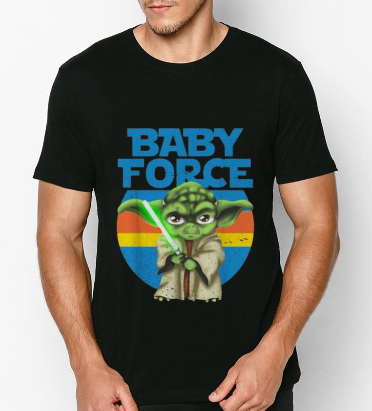 Pretty Vintage Star Wars Yoda Baby Force The Mandalorian shirt 4 - Pretty Vintage Star Wars Yoda Baby Force The Mandalorian shirt