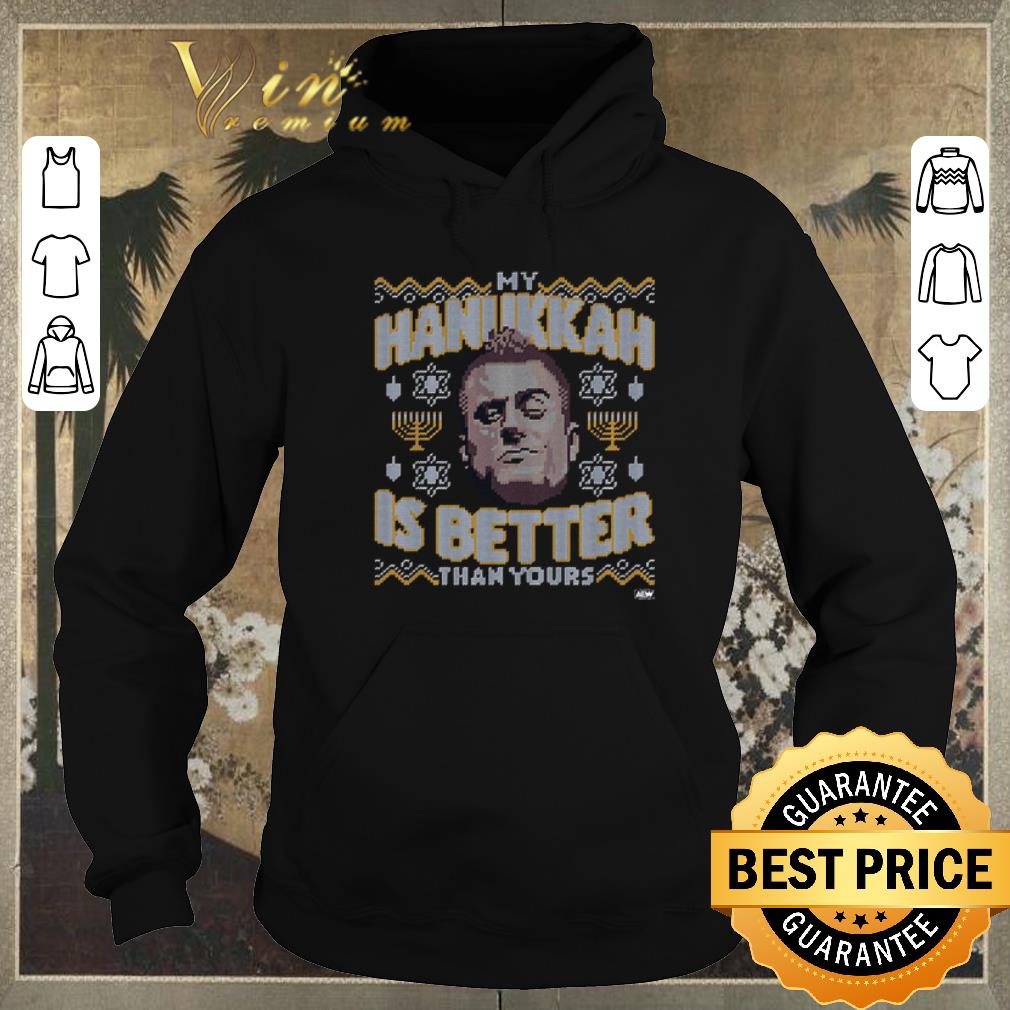 Pretty ugly christmas mjf my hanukkah is better than yours sweater 4 - Pretty ugly christmas mjf my hanukkah is better than yours sweater