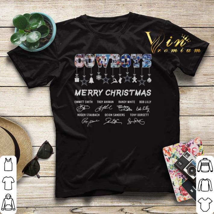 Signature Dallas Cowboys Merry Christmas all shirt Signature Dallas Cowboys Merry Christmas all shirt 4 - Signature Dallas Cowboys Merry Christmas all shirt