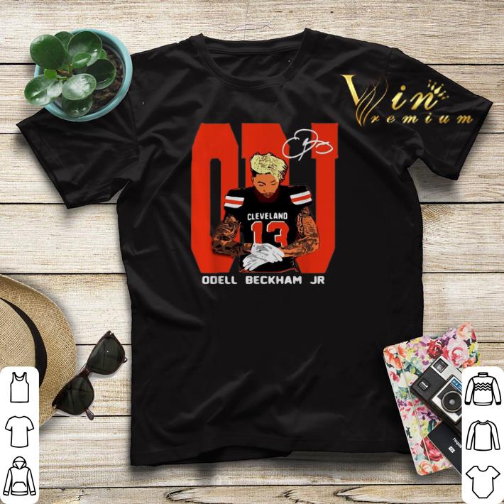 Signature Odell Beckham Jr Cleveland Browns shirt 4 - Signature Odell Beckham Jr. Cleveland Browns shirt