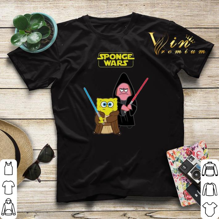 Sponge Wars Star Wars SpongeBob SquarePants shirt sweater Sponge Wars Star Wars SpongeBob SquarePants shirt sweater 4 - Sponge Wars Star Wars SpongeBob SquarePants shirt sweater