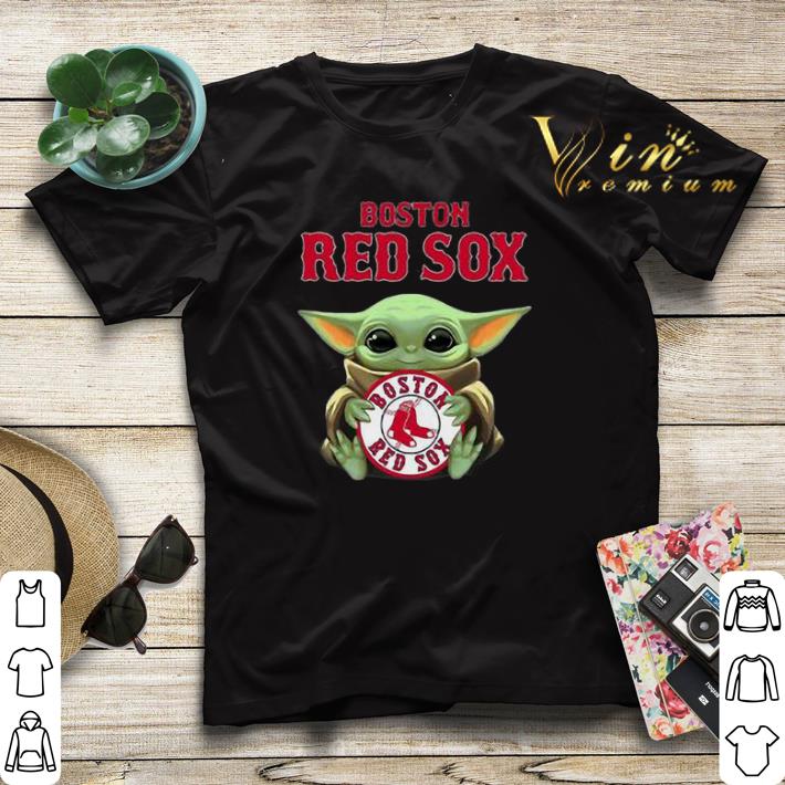 Star Wars Baby Yoda Hug Boston Red Sox shirt 4 - Star Wars Baby Yoda Hug Boston Red Sox shirt