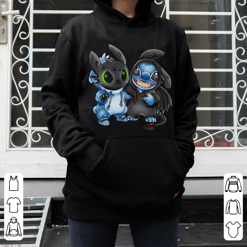 Top Baby Toothless And Baby Stitch shirt 4 - Top Baby Toothless And Baby Stitch shirt