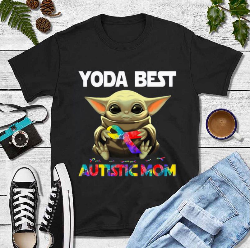 Top Baby Yoda Best Autistic Mom shirt 4 - Top Baby Yoda Best Autistic Mom shirt