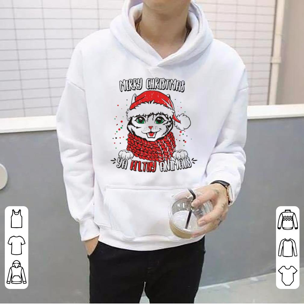 Top Cat Merry Christmas Ya Filthy animals shirt 4 - Top Cat Merry Christmas Ya Filthy animals shirt