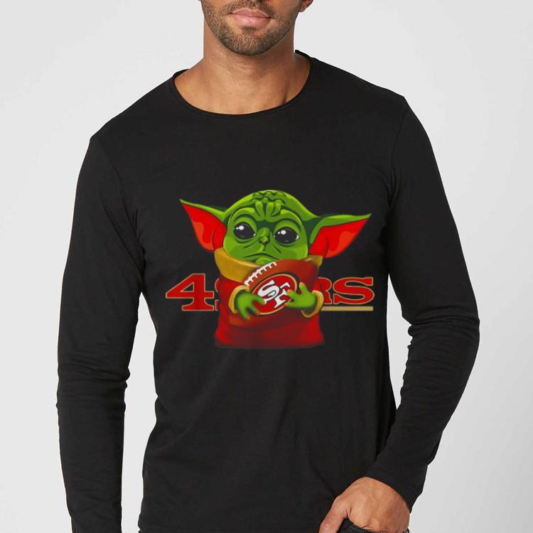 Top Football Star Wars Baby Yoda Hug San Francisco 49ers shirt 4 - Top Football Star Wars Baby Yoda Hug San Francisco 49ers shirt