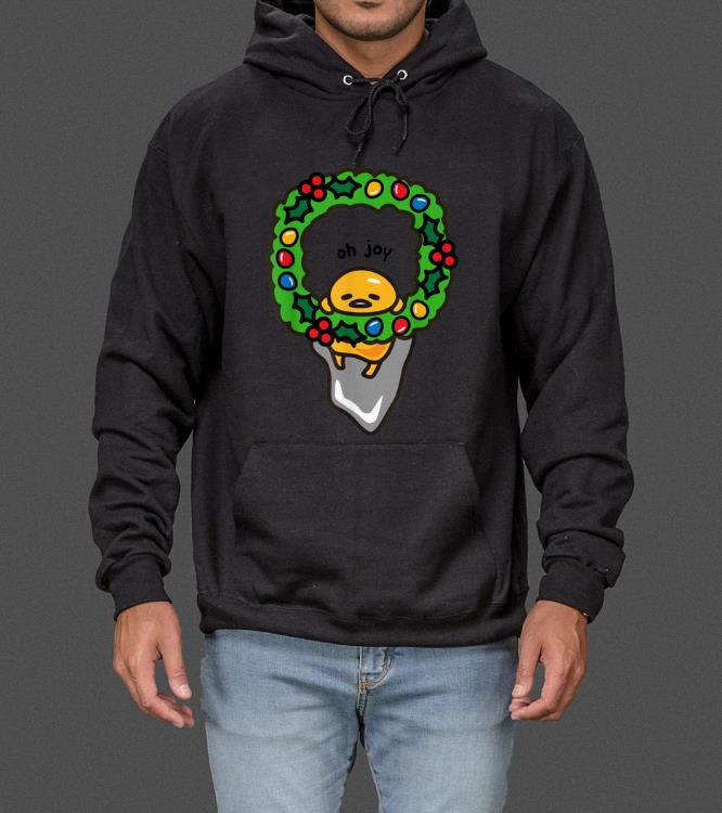 Top Gudetama Christmas Wreath sweater 4 - Top Gudetama Christmas Wreath sweater