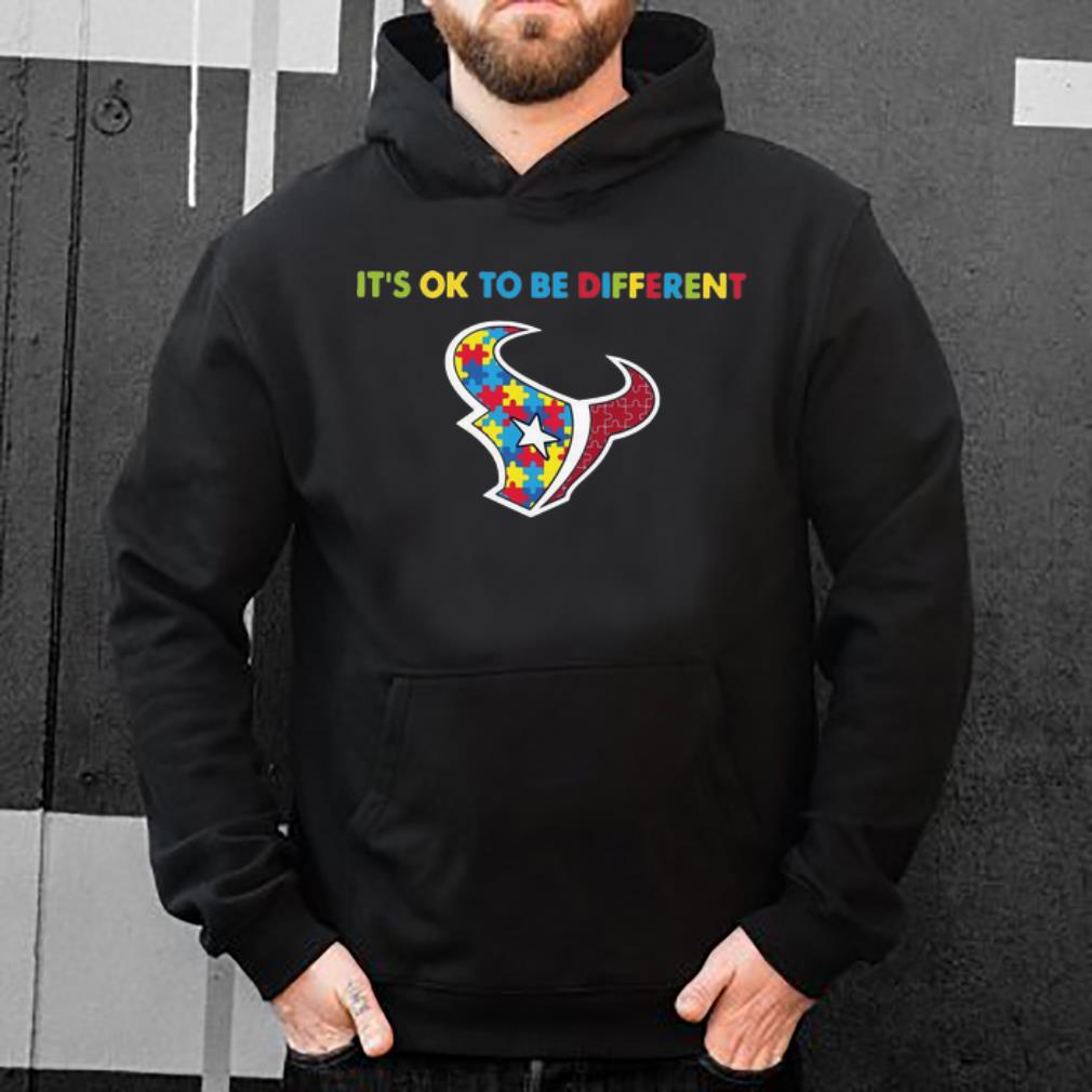 Top Houston Texans Autism It s Ok To Be Different shirt 4 - Top Houston Texans Autism It’s Ok To Be Different shirt