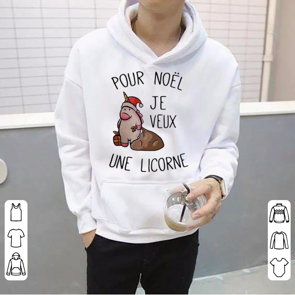 Top Santa Unicorn Pour Noël Je Veux Une Licorne shirt 4 - Top Santa Unicorn Pour Noël Je Veux Une Licorne shirt