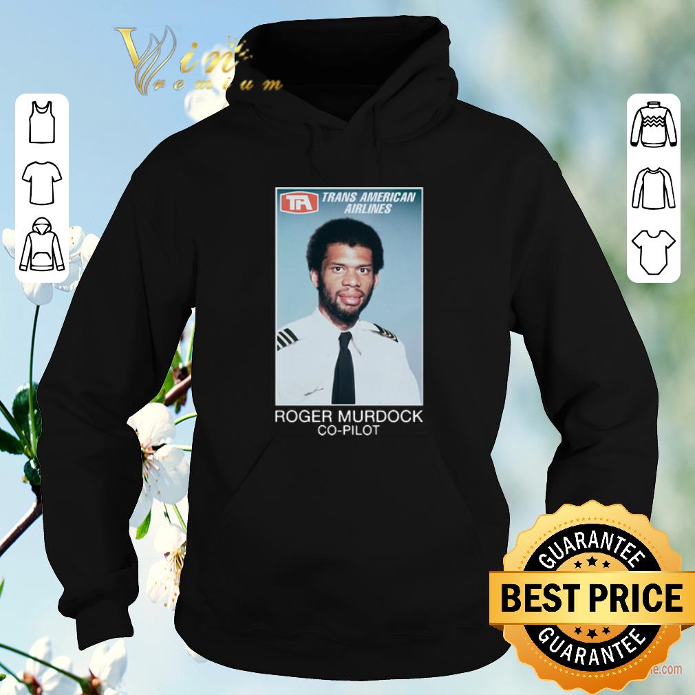 Top Trans American Airlines Roger Murdock Co pilot shirt sweater 4 - Top Trans American Airlines Roger Murdock Co-pilot shirt sweater