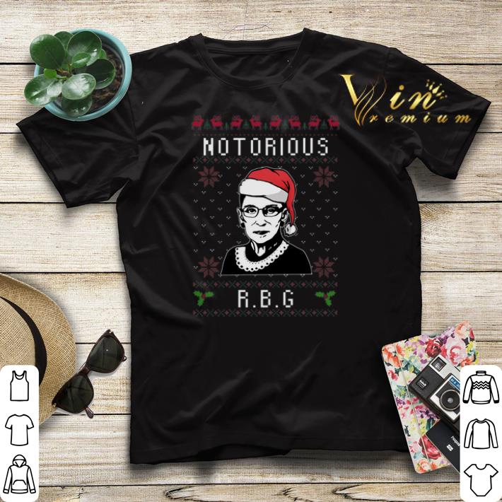 Ugly Christmas Ruth Bader Ginsburg Notorious RBG sweater 4 - Ugly Christmas Ruth Bader Ginsburg Notorious RBG sweater