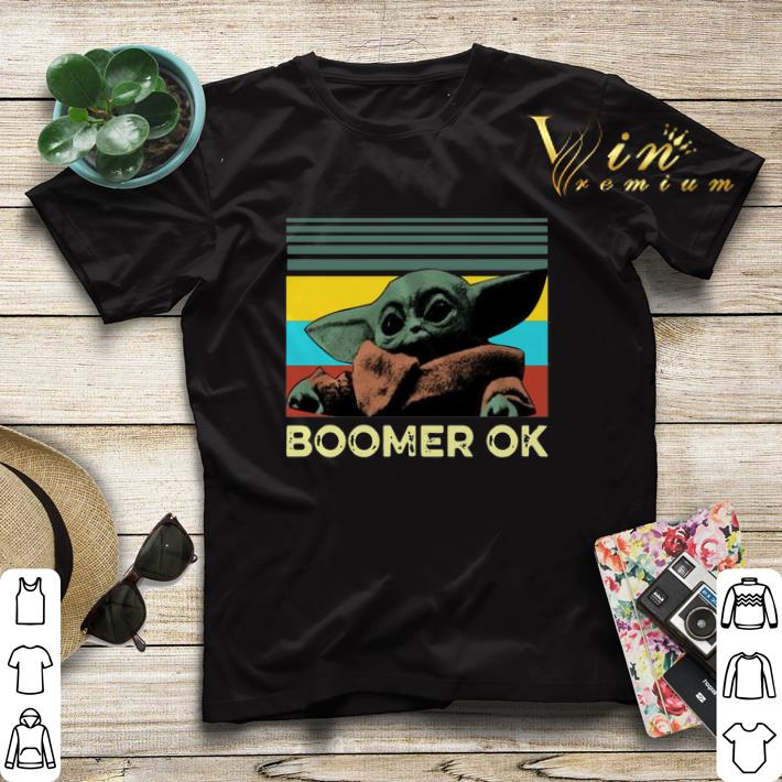 Vintage Baby Yoda Boomer Ok shirt 4 - Vintage Baby Yoda Boomer Ok shirt
