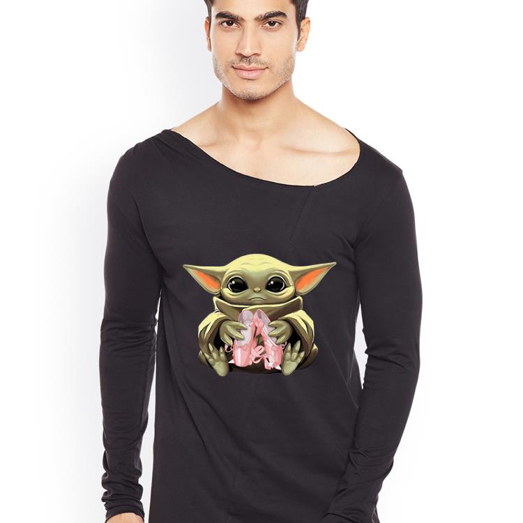 Awesome Baby Yoda Hug Ballet shirt 4 - Awesome Baby Yoda Hug Ballet shirt