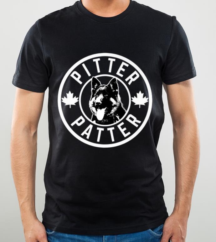 Awesome German Shepherd Pitter Patter Canadian Maple Leaf shirt 4 - Awesome German Shepherd Pitter Patter Canadian Maple Leaf shirt