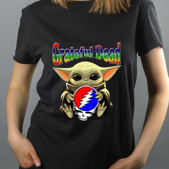 Awesome Star Wars Baby Yoda Hug Grateful Dead shirt 4 - Awesome Star Wars Baby Yoda Hug Grateful Dead shirt