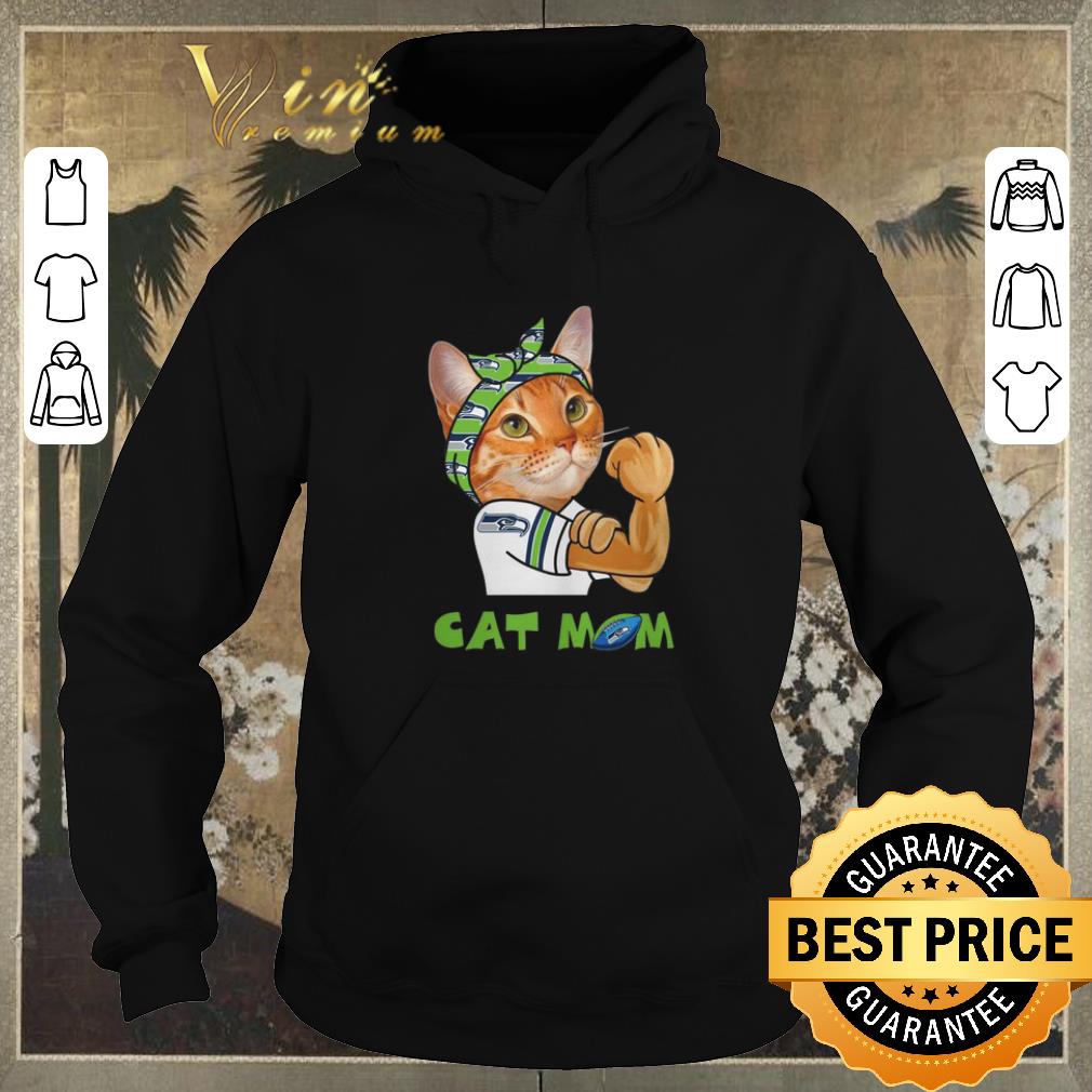 Awesome Strong Cat Mom Seattle Seahawks shirt sweater 4 - Awesome Strong Cat Mom Seattle Seahawks shirt sweater