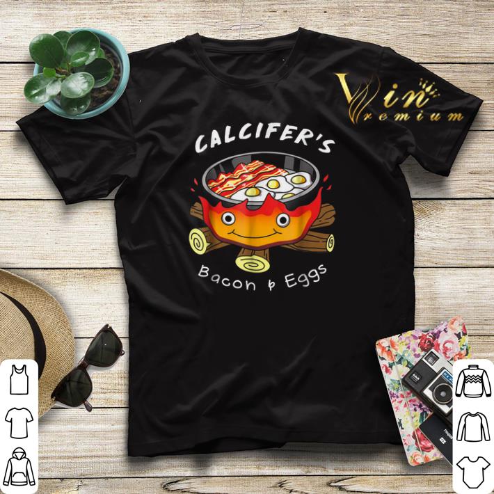 Calcifer s Bacon and Eggs food cook shirt sweater 4 - Calcifer's Bacon and Eggs food cook shirt sweater