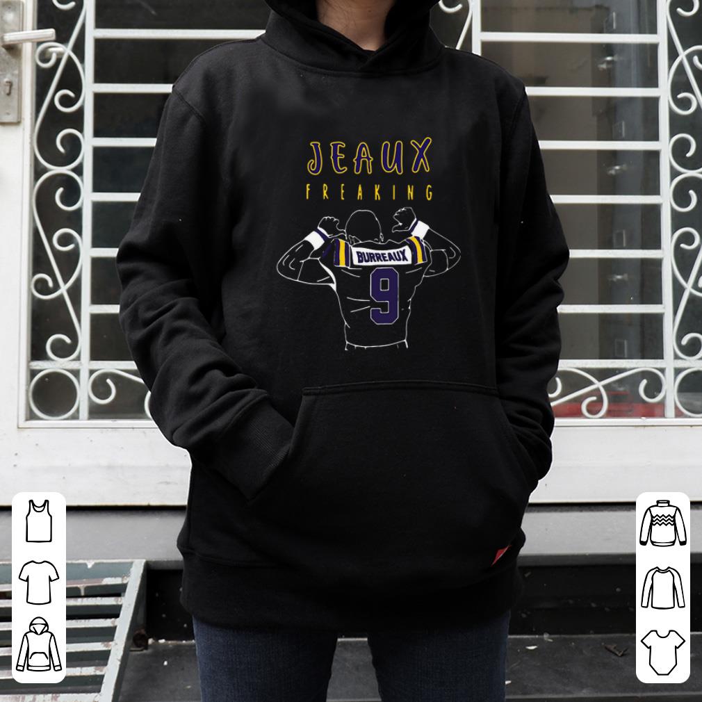 Funny 9 Jeaux Freaking Burreaux shirt 4 - Funny #9 Jeaux Freaking Burreaux shirt