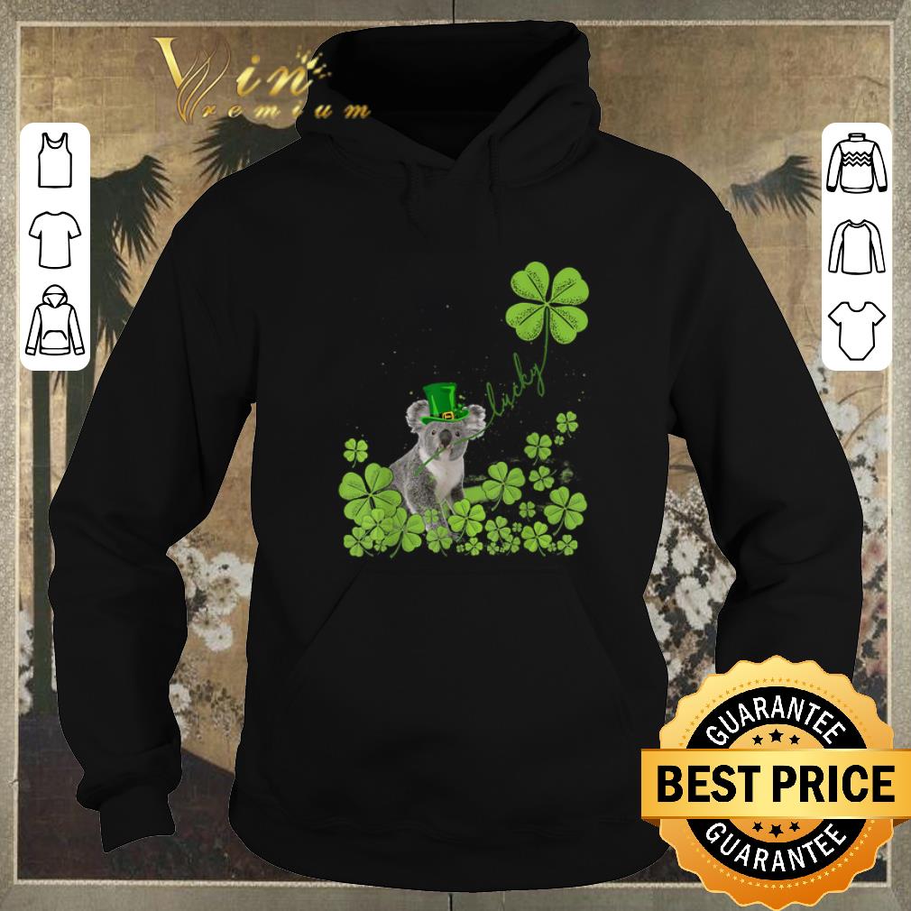 Funny Koala lucky St Patrick s day Australian bushfires shirt sweater 4 - Funny Koala lucky St. Patrick's day Australian bushfires shirt sweater