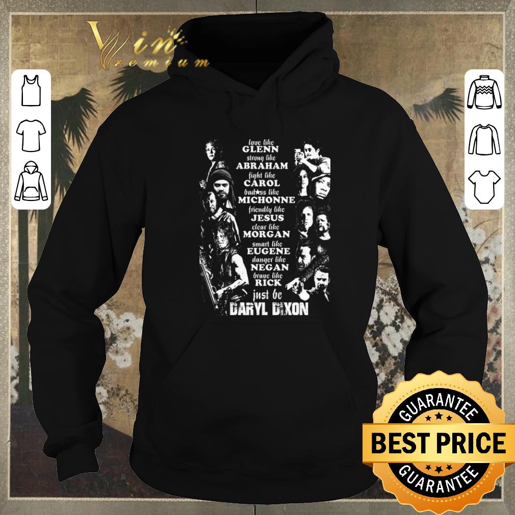 Funny Love like Glenn strong like Abraham fight like Carol Michonne shirt sweater 4 - Funny Love like Glenn strong like Abraham fight like Carol Michonne shirt sweater
