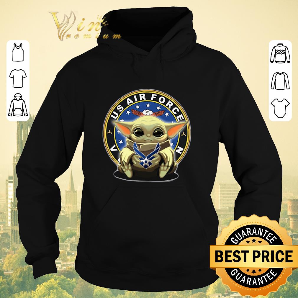 Funny Star Wars Baby Yoda Hug US Air Force shirt sweater 4 - Funny Star Wars Baby Yoda Hug US Air Force shirt sweater