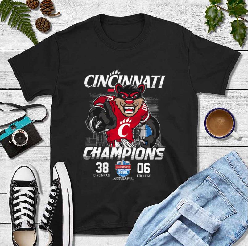 Great Cincinnati Bearcats Ticketsmarter Birmingham Bowl Champions shirt 4 - Great Cincinnati Bearcats Ticketsmarter Birmingham Bowl Champions shirt