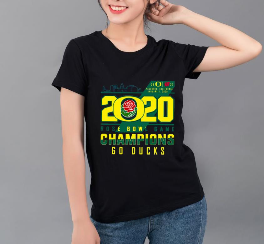 Great Oregon Ducks 2020 Rose Bowl Game Champions Goducks shirt 4 - Great Oregon Ducks 2020 Rose Bowl Game Champions Goducks shirt