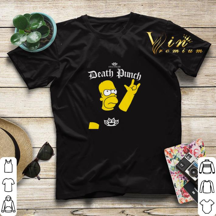 Homer Simpson Five Finger Death Punch The Simpson shirt sweater Homer Simpson Five Finger Death Punch The Simpson shirt sweater 4 - Homer Simpson Five Finger Death Punch The Simpson shirt sweater