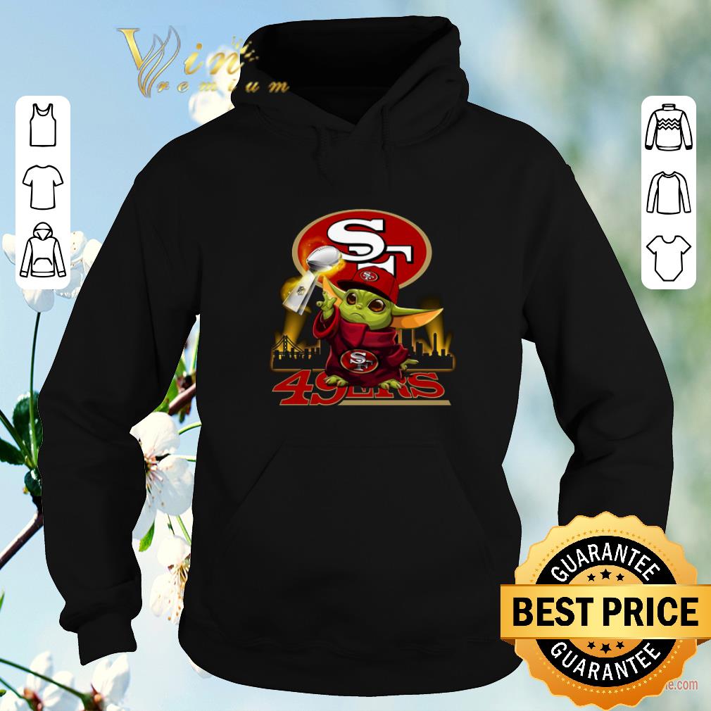 Hot Baby Yoda Super Bowl LIV San Francisco 49ers Star Wars shirt sweater 4 - Hot Baby Yoda Super Bowl LIV San Francisco 49ers Star Wars shirt sweater