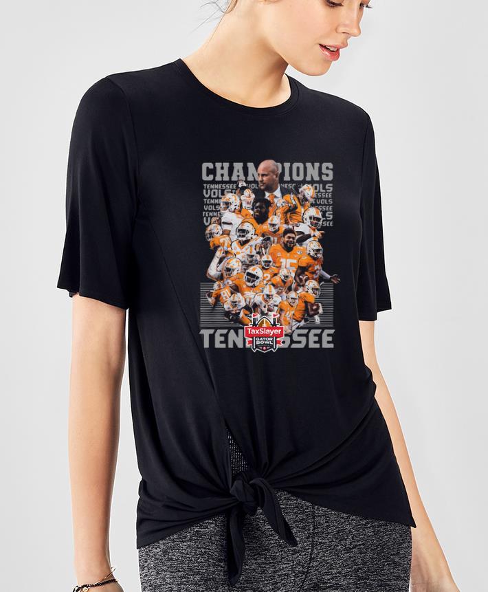 Hot Champions Tennessee Volunteers players TaxSlayer Gator Bowl shirt 4 - Hot Champions Tennessee Volunteers players TaxSlayer Gator Bowl shirt