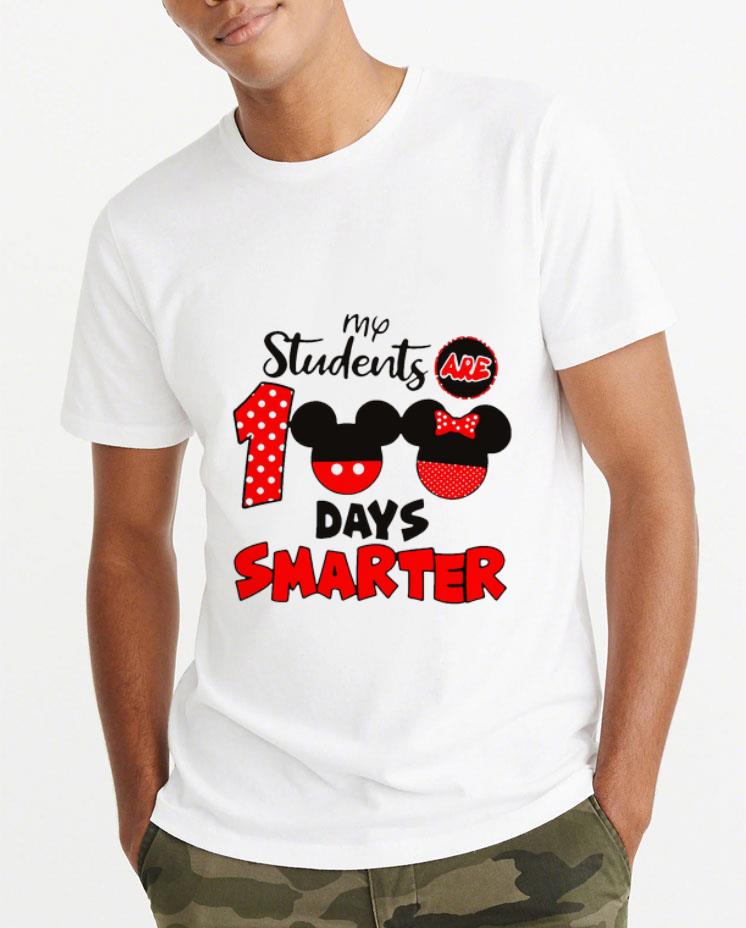 Hot My Students Are 100 Days Smarter Mickey shirt 4 - Hot My Students Are 100 Days Smarter Mickey shirt