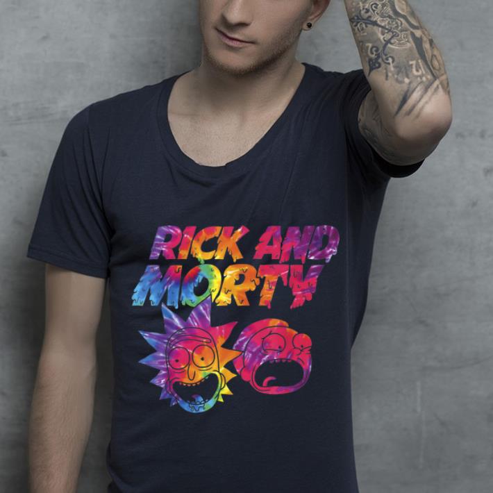 Hot Rick And Morty Rick And Morty Tie Dye Drip shirt 4 - Hot Rick And Morty - Rick And Morty Tie Dye Drip shirt